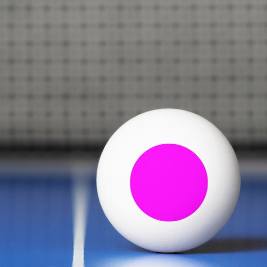 kleurenmagenta pingpongbal (Net)