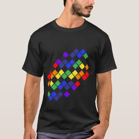 Kleurenmagisch (zwarte kleur) t-shirt (Voorkant)