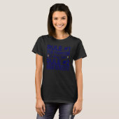 Kleurenmaker De schilder is altijd goed T-shirt (Voorkant volledig)