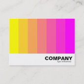 Kleurenmengsel - Geel tot magenta Visitekaartje (Voorkant)