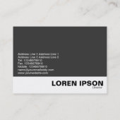 Kleurenmengsel - magenta tot geel visitekaartje (Achterkant)