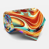 Kleurenmix 010 stropdas (Opgerold)