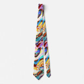 Kleurenmix 012 stropdas (Voorkant)