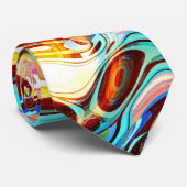 Kleurenmix 012 stropdas (Opgerold)