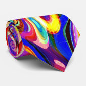 Kleurenmix 01 stropdas (Opgerold)