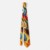 Kleurenmix 02 stropdas (Achterkant)