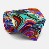 Kleurenmix 07 stropdas (Opgerold)