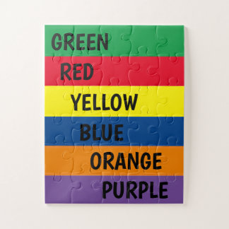 Kleurennamen 30 artikelen legpuzzel