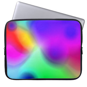 Kleurennetbeschermhoes voor laptop sleeve