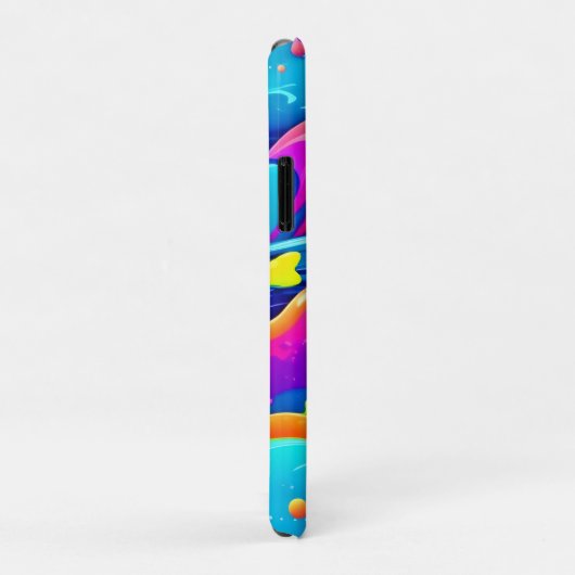 Kleurennevel Case-Mate iPhone Case (Achterkant/rechts)