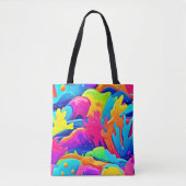 Kleurennevel Tote Bag (Voorkant)