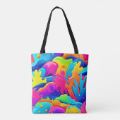 Kleurennevel Tote Bag (Achterkant)