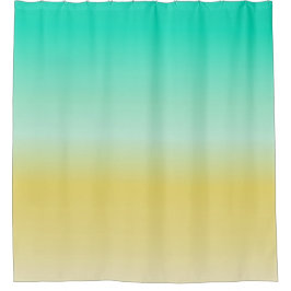 Kleurenombre voor zand en Zee Douchegordijn