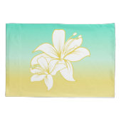 Kleurenombre voor zand en Zee Kussensloop (Achterkant-Links)