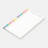 Kleurenomhulsels Licht 3 Post-it® Notes (Schuin)