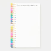 Kleurenomhulsels Licht 3 Post-it® Notes (Voorkant)