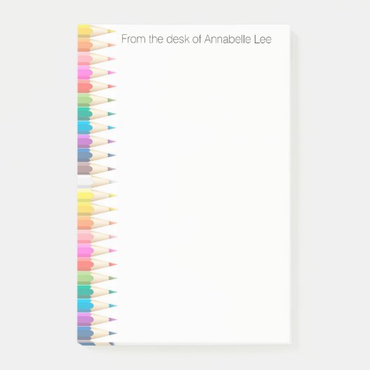 Kleurenomhulsels Licht 3 Post-it® Notes (Voorkant)