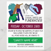 Kleurenontwerp, Casual-dansdag Flyer (Voorkant)