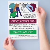 Kleurenontwerp, Casual-dansdag Flyer (Hand)