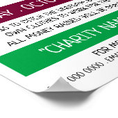 Kleurenontwerp, Casual-dansdag Poster (Hoek)