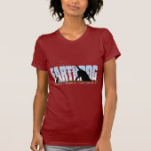 Kleurenontwerp van Earthdog T-shirt (Voorkant)