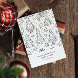 Kleurenoverzicht van Kerstmis Feestdagenkaart<br><div class="desc">Deze kleurstelling is perfect voor het verspreiden van de vreugde van het seizoen, of je nu een doorgewinterde kleurliefhebber bent of op zoek bent naar een leuke activiteit om te genieten met familie en vrienden. Omarm de vakantiedrang terwijl u uw persoonlijke touch toevoegt aan deze vrolijke illustratie, waardoor het een...</div>