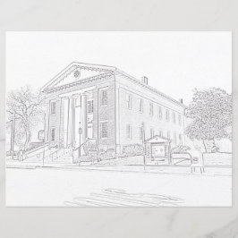 Kleurenpagina - Benicia State Capital Building