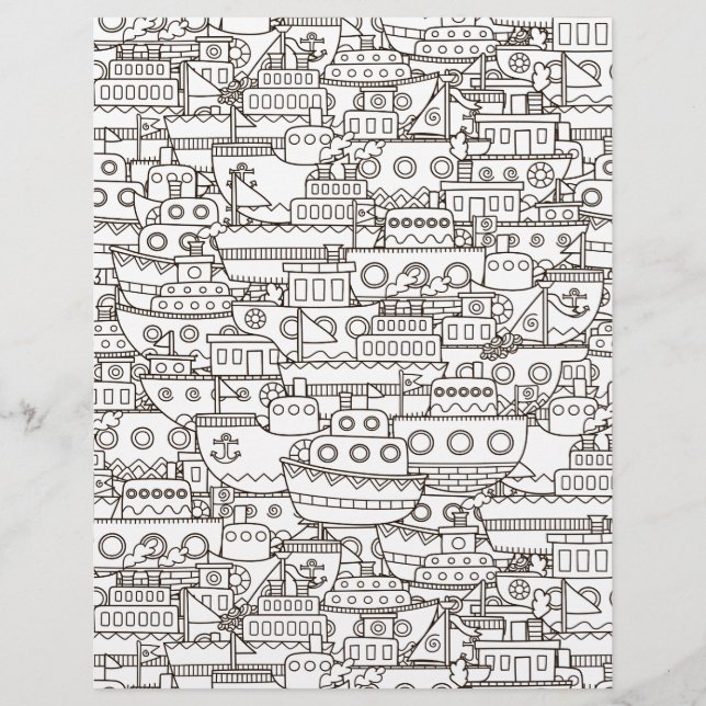 Kleurenpagina Bezige schedel (Voorkant)