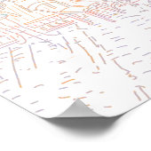 Kleurenpagina - Cafe Terrace Night Van Gogh Poster (Hoek)