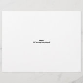 Kleurenpagina - Kat met spillen van garen (Achterkant)