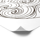 Kleurenpaginaverzending in flesje poster (Hoek)