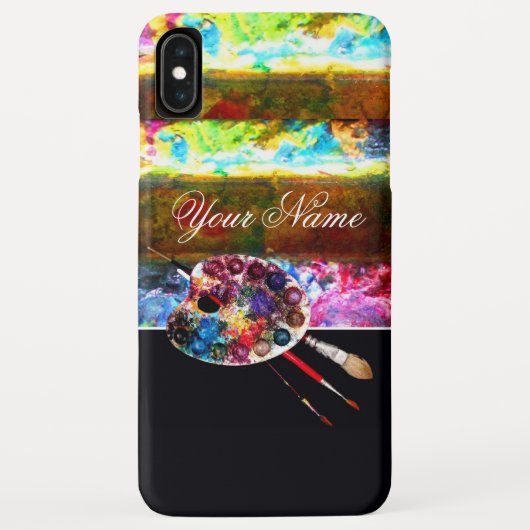 KLEURENPALET ARTIEST ,Zwart Case-Mate iPhone Case (Achterkant)