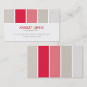 Kleurenpalet Bedrijfs-/Roekkaarten Contactkaartje (Voorkant / Achterkant)