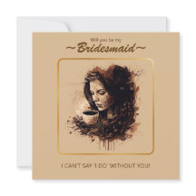 Kleurenpalet Bridesmaid-voorstel.