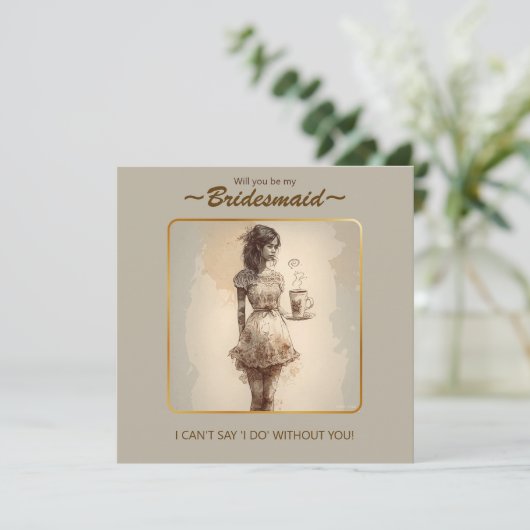 Kleurenpalet Bridesmaid-voorstel. (Staand voorkant)