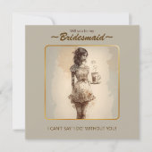 Kleurenpalet Bridesmaid-voorstel. (Voorkant)