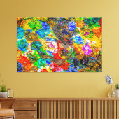 Kleurenpalet Canvas Afdruk (Insitu (Woonkamer))