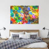 Kleurenpalet Canvas Afdruk (Insitu (Slaapkamer))