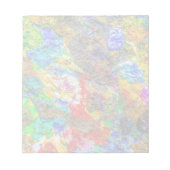 Kleurenpalet grappig notitieblok (Voorkant)