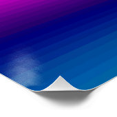 Kleurenpalet horizontaal 20x20 perfect poster (Hoek)