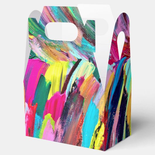 Kleurenpalet kunstenaar bedankdoosjes (Geopend)