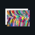 Kleurenpalet kunstenaar kaart<br><div class="desc">Kleurrijk kunstenaarspalet. Alle schaduwen van een artistiek palet op dit ontwerp. Levendige kleuren als het palet van een kunstenaar. Zo mooi en kleurrijk.</div>