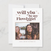 Kleurenpalet Mijn Bloemenmeisje-voorstel Aankondiging (Voorkant)