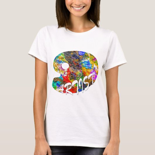 Kleurenpalet T-shirt (Voorkant)