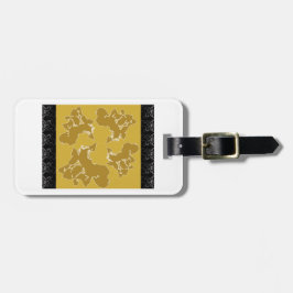 Kleurenpalet van Klimt Bagagelabel