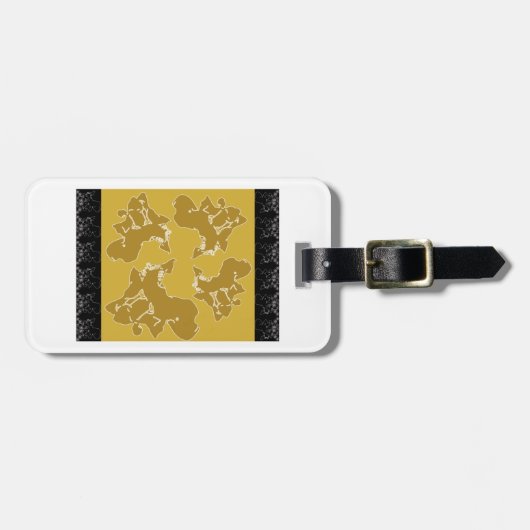 Kleurenpalet van Klimt Bagagelabel (Voorkant horizontaal)