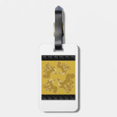 Kleurenpalet van Klimt Bagagelabel (Achterkant verticaal)