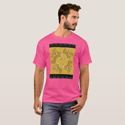 Kleurenpalet van Klimt T-shirt (Voorkant volledig)