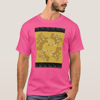Kleurenpalet van Klimt T-shirt