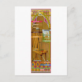 Kleurenpalet voor de workshop van Sint-Joseph (BL  Briefkaart